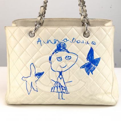 Daughter Doodled on Chanel GST: