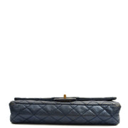 Picture of Chanel Shoulder Bag 2.55 Reissue East West Clutch in Blue, Crinkled Calfskin Leather
