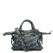 Picture of Balenciaga Mini Bag Neo Cagole XS in Blue, Canvas