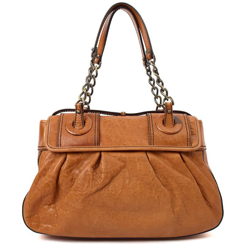 Picture of Fendi Shoulder Bag B Bag in Brown, Leather
