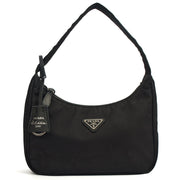 Picture of Prada Shoulder Bag Re-Edition 2000 Terry Mini Bag in Black, Nylon