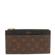 Picture of Louis Vuitton Wallet Slim Purse in Monogram, Leather
