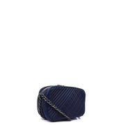 Picture of Chanel Cross Body Coco Boy Camera Bag in Navy, Calfskin Leather