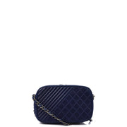 Picture of Chanel Cross Body Coco Boy Camera Bag in Navy, Calfskin Leather