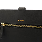 Picture of Fendi Cross Body Crossbody in Black, Leather