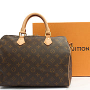 Picture of Louis Vuitton Cross Body Speedy Bandouliere 30 in Monogram, Canvas