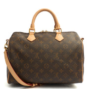 Picture of Louis Vuitton Cross Body Speedy Bandouliere 30 in Monogram, Canvas
