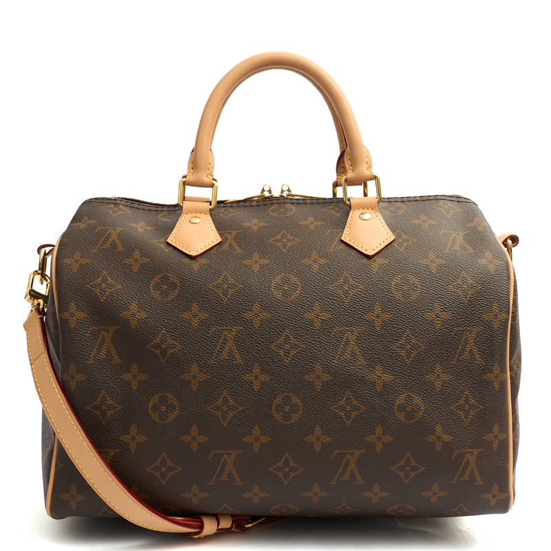 Picture of Louis Vuitton Cross Body Speedy Bandouliere 30 in Monogram, Canvas