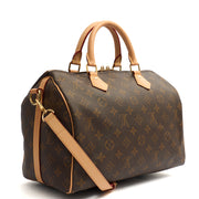 Picture of Louis Vuitton Cross Body Speedy Bandouliere 30 in Monogram, Canvas