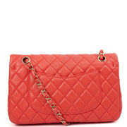 Picture of Chanel Shoulder Bag Classic Double Flap - Medium in Red, Lambskin Leather