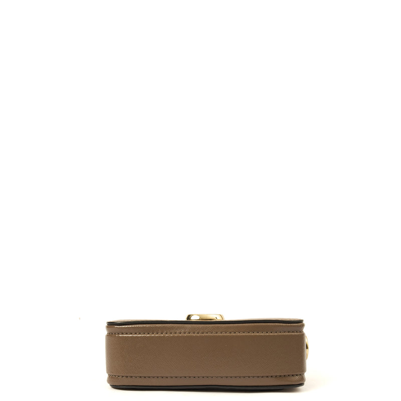 Picture of Marc Jacobs Cross Body Snapshot in Brown, Leather