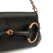 Picture of Gucci Shoulder Bag 1955 Horsebit Shoulder Bag in Black, Leather