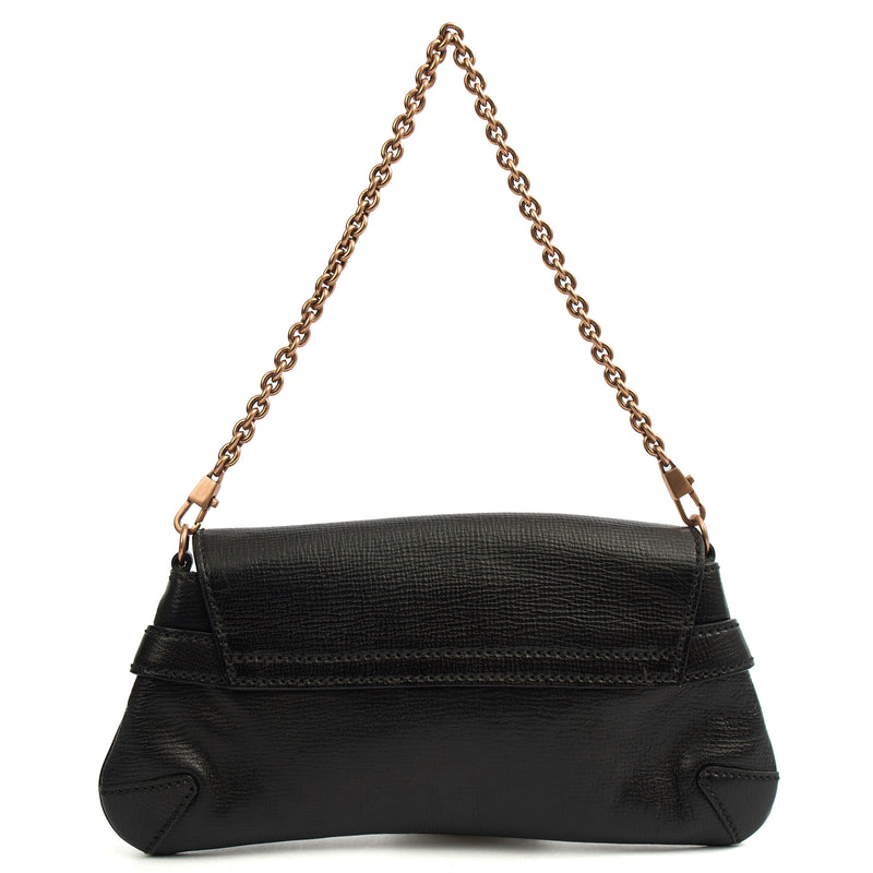 Picture of Gucci Shoulder Bag 1955 Horsebit Shoulder Bag in Black, Leather