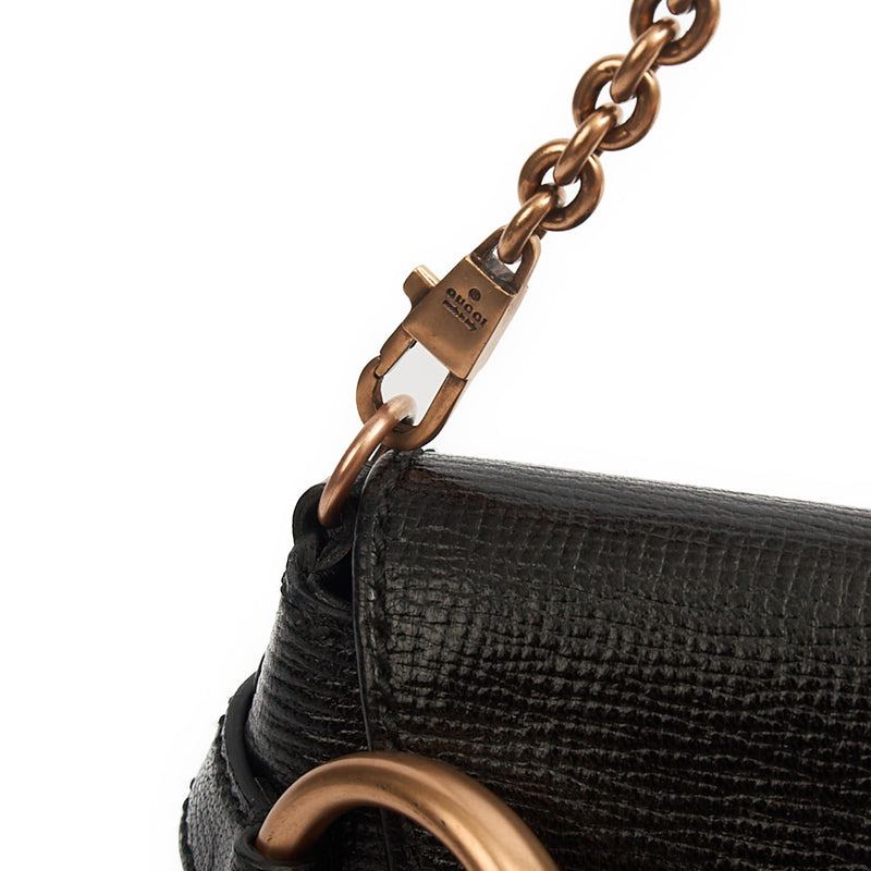 Picture of Gucci Shoulder Bag 1955 Horsebit Shoulder Bag in Black, Leather