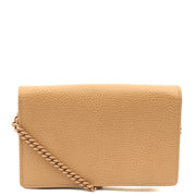 Picture of Gucci Cross Body Marmont Wallet On Chain in Neutral, Leather