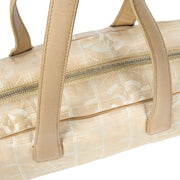Picture of Chanel Shoulder Bag Travel Ligne Bowler in Neutral, Fabric