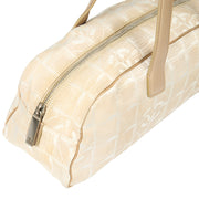 Picture of Chanel Shoulder Bag Travel Ligne Bowler in Neutral, Fabric