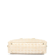 Picture of Chanel Shoulder Bag Travel Ligne Bowler in Neutral, Fabric