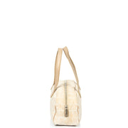 Picture of Chanel Shoulder Bag Travel Ligne Bowler in Neutral, Fabric
