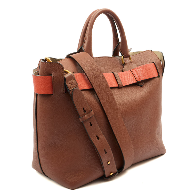 Picture of Burberry Tote Belt Bag - Medium in Brown, Leather