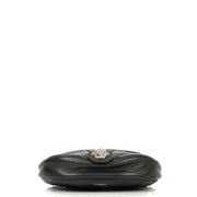 Picture of Versace Shoulder Bag Biker Hobo in Black, Leather