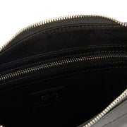 Picture of Versace Shoulder Bag Biker Hobo in Black, Leather