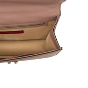 Picture of Valentino Shoulder Bag Glam Lock - Medium in Pink, Leather