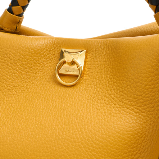 Picture of Mulberry Top Handle Iris in Deep Amber, Calfskin Leather