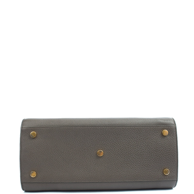 Picture of Saint Laurent Tote Sac de Jour in Taupe, Calfskin Leather