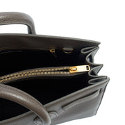 Picture of Saint Laurent Tote Sac de Jour in Taupe, Calfskin Leather