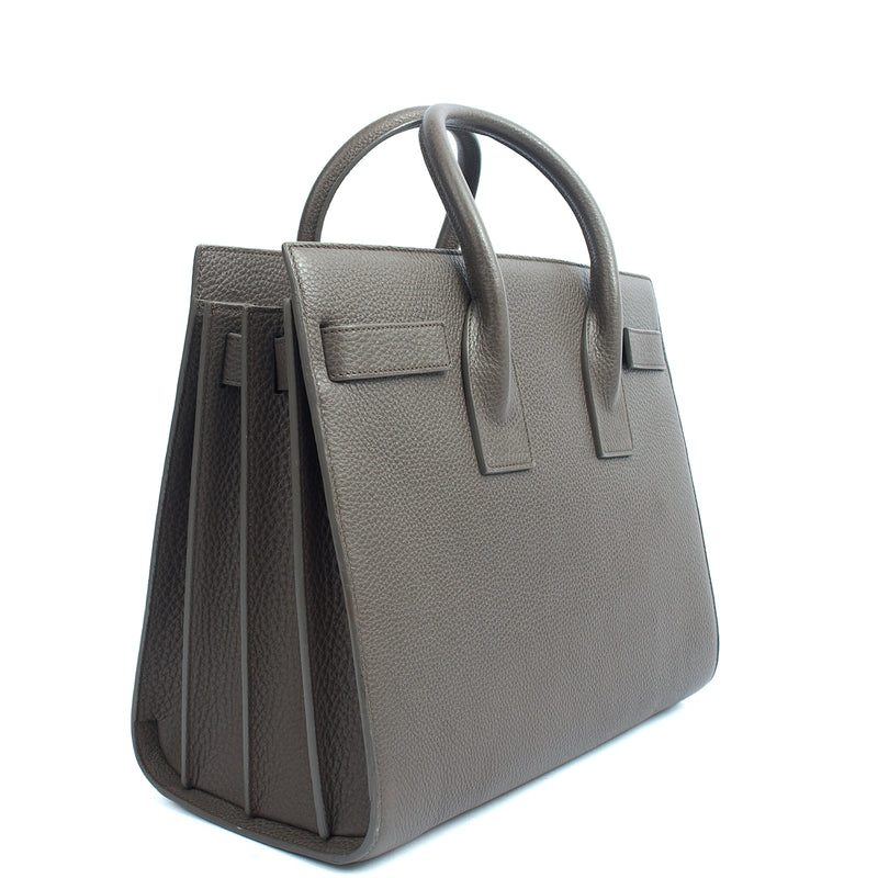 Picture of Saint Laurent Tote Sac de Jour in Taupe, Calfskin Leather