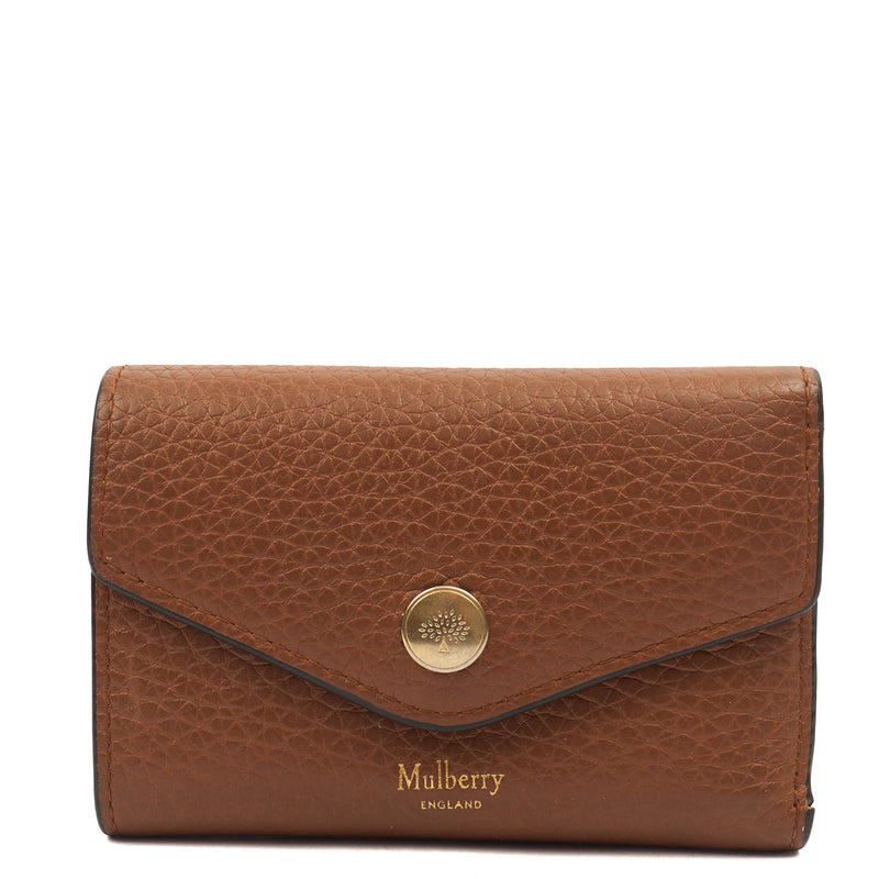 Picture of Mulberry Wallet Coin Purse in Chestnut, Leather