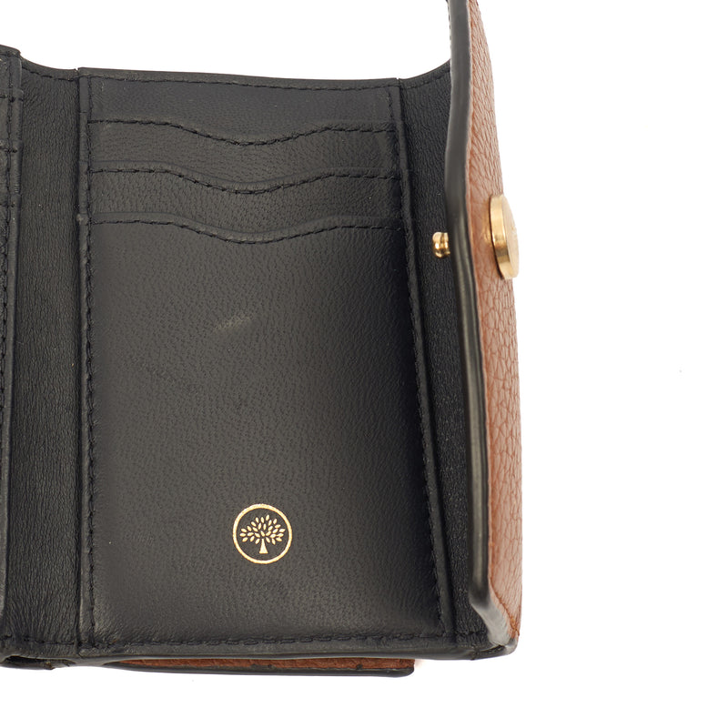 Picture of Mulberry Wallet Coin Purse in Chestnut, Leather
