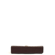 Picture of Saint Laurent Shoulder Bag Envelope - Large in Purple, Leather