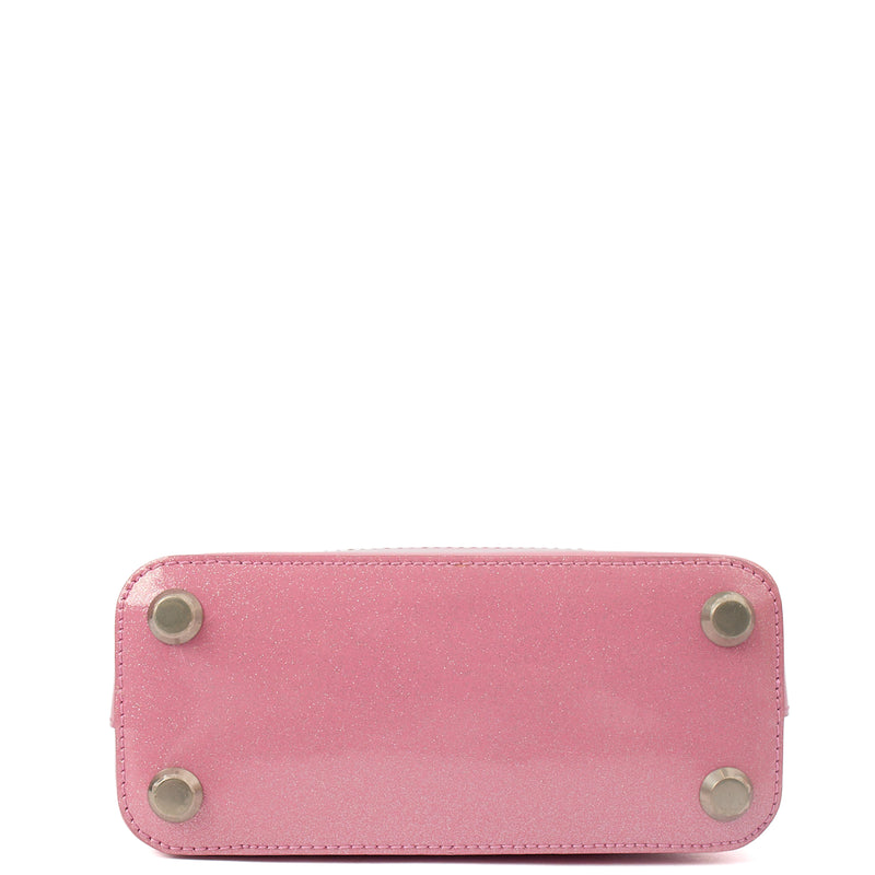 Picture of Balenciaga Cross Body Ville Top Handle XXS in Pink, Patent Leather