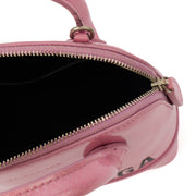 Picture of Balenciaga Cross Body Ville Top Handle XXS in Pink, Patent Leather