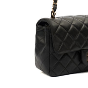 Picture of Chanel Cross Body Classic - Mini (Square) in Black, Lambskin Leather