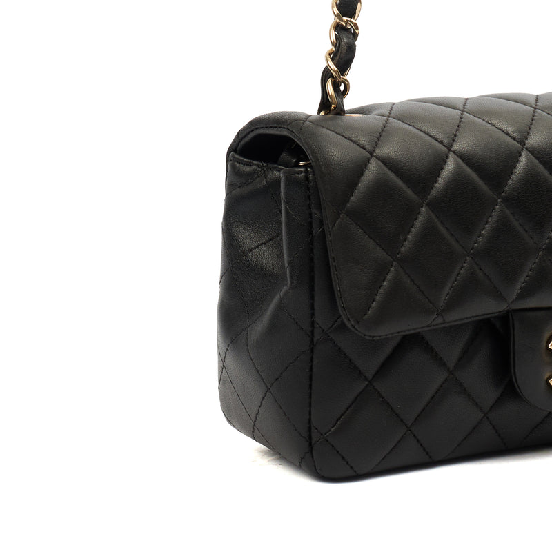 Picture of Chanel Cross Body Classic - Mini (Square) in Black, Lambskin Leather