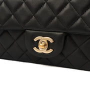 Picture of Chanel Cross Body Classic - Mini (Square) in Black, Lambskin Leather