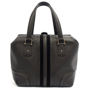 Picture of Gucci Tote Supreme Cherry Bag in Black, Leather