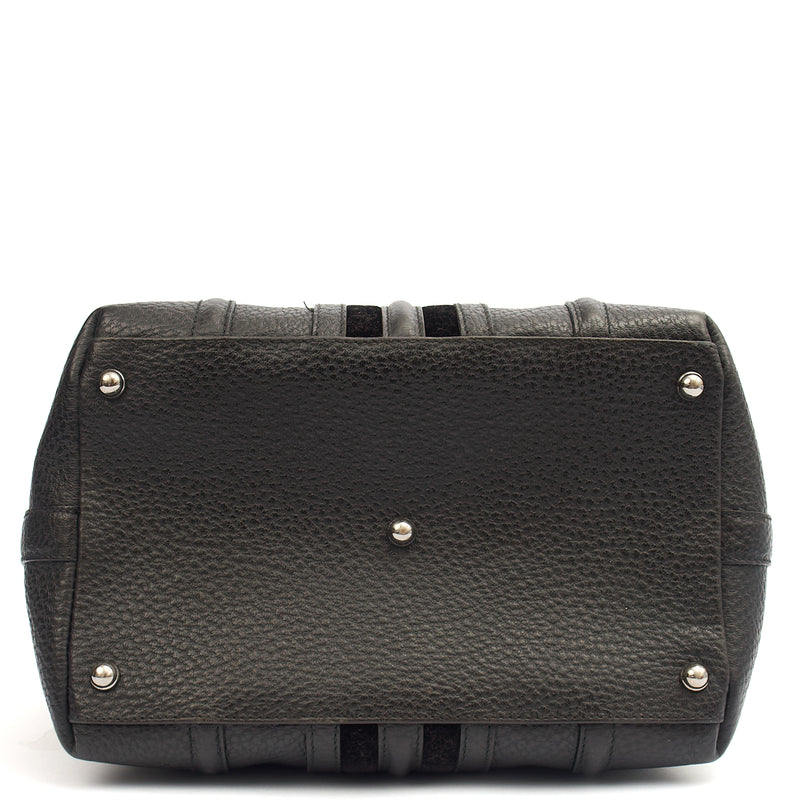 Picture of Gucci Tote Supreme Cherry Bag in Black, Leather