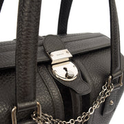 Picture of Gucci Tote Supreme Cherry Bag in Black, Leather