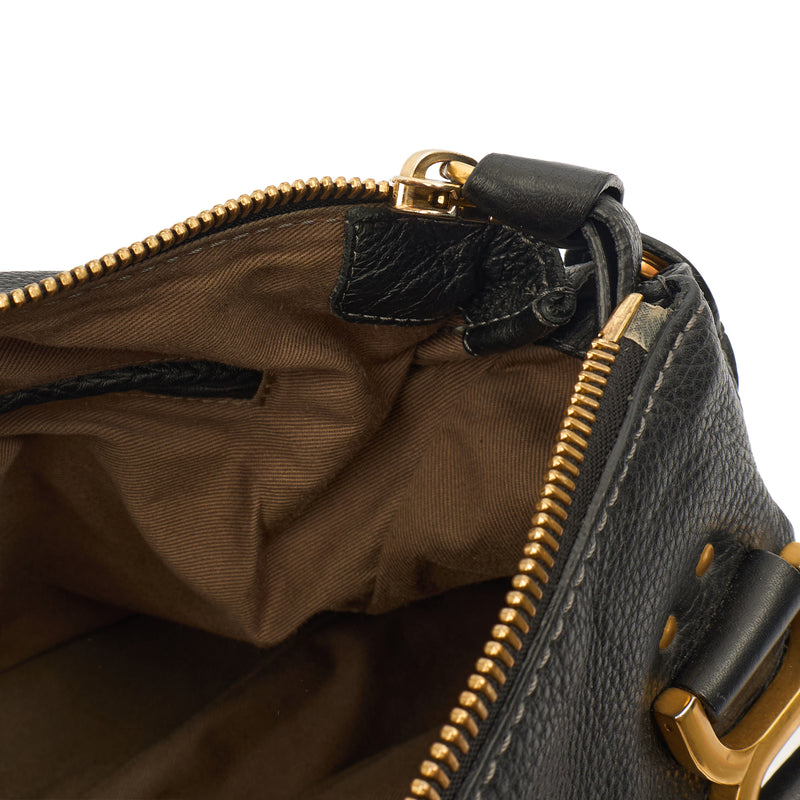 Picture of Chloe Tote Paraty - Medium  in Black, Calfskin Leather