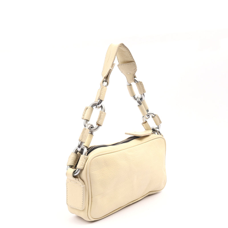 Picture of Chloe Shoulder Bag Shoulder Bag in Cream, Leather