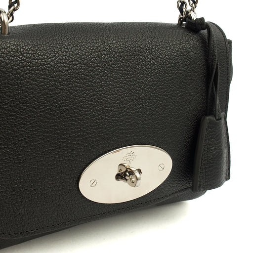 Picture of Mulberry Cross Body Lily in Black, Leather
