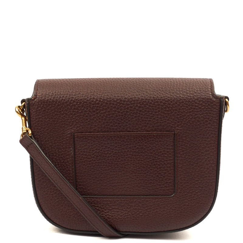 Picture of Mulberry Cross Body Darley - Small in Purple, Leather