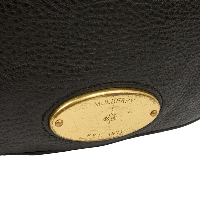 Picture of Mulberry Tote Mitzy Tote in Black, Calfskin Leather