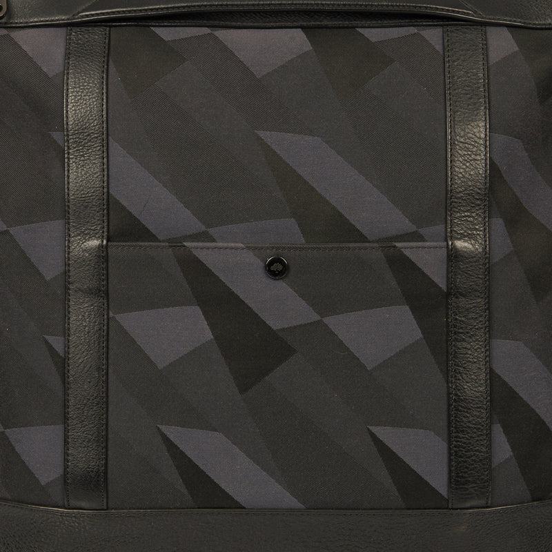 Picture of Mulberry Multitasker Camo Canvas Holdall in Blue, Fabric
