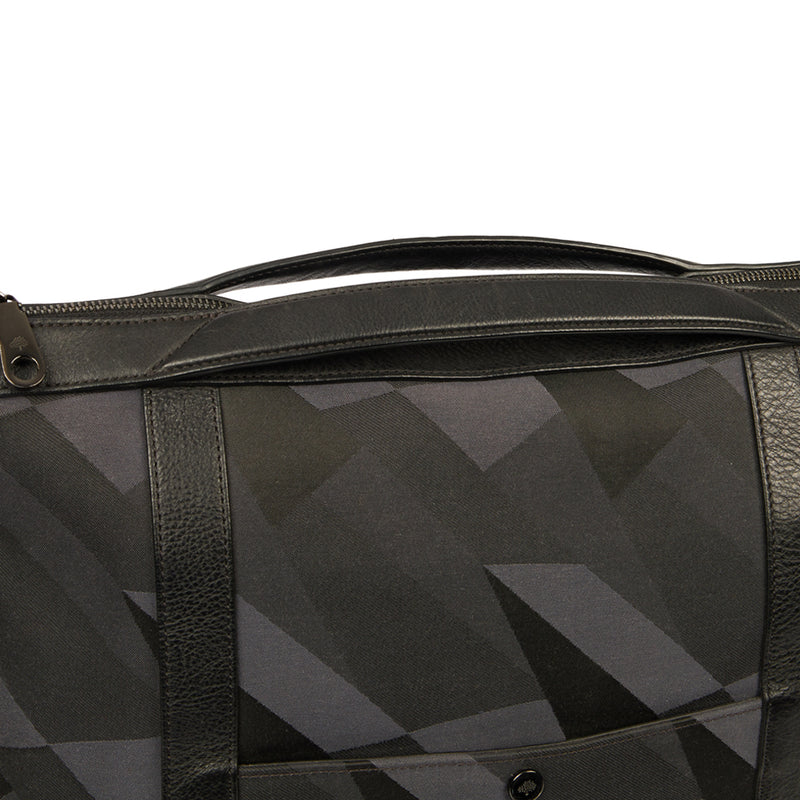 Picture of Mulberry Multitasker Camo Canvas Holdall in Blue, Fabric