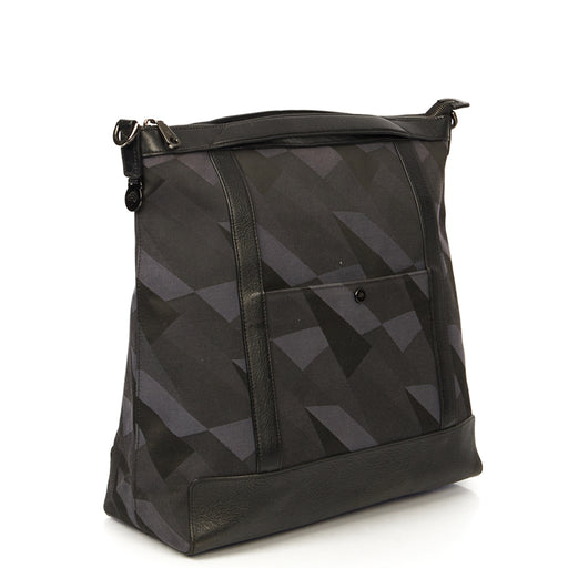 Picture of Mulberry Multitasker Camo Canvas Holdall in Blue, Fabric